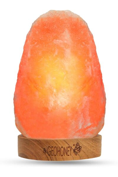 Geohoney Himalayan Salt Lamp 2+ KG - Mountain Shaped