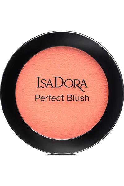 Isadora Matte Finish Blush, Perfect Blush, 50-Poppy Peach, 4.5 g