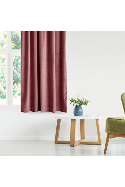 Amelia Home Velvet curtain with multifunctional drapery, Velvet, 140 x 270 cm, Rose, 1 pc.