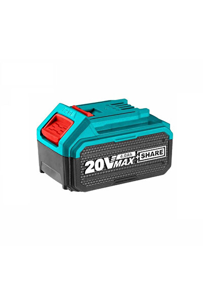 TOTAL Battery 20V, Total, Li-Ion, 4 Ah, industrial use, LED indicator