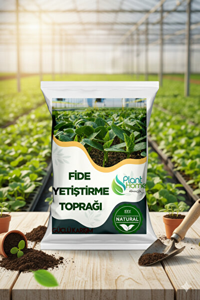 Plant Home Power Mix Fide Yetiştirme Toprağı | Organik Cocopeat & Perlit Karı...
