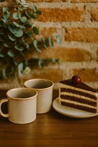 Saltopik Cream 2 Porcelain Mugs