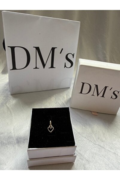 DM’s Silver El Yapımı Minnak Kalp Gümüş Charm’ı