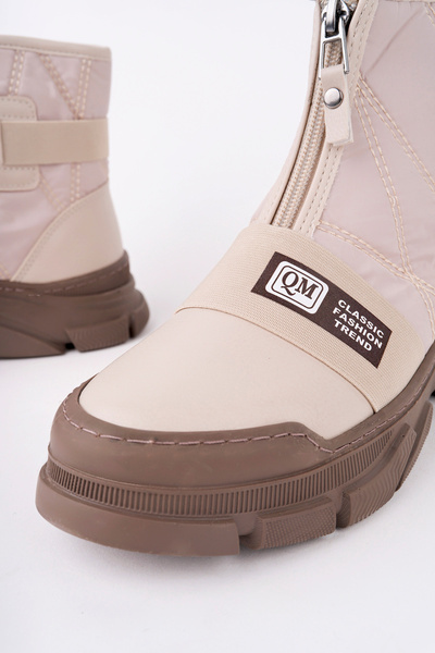 Madam Tarz CRT-574 Lastik Detaylı Fermuarlı Bot