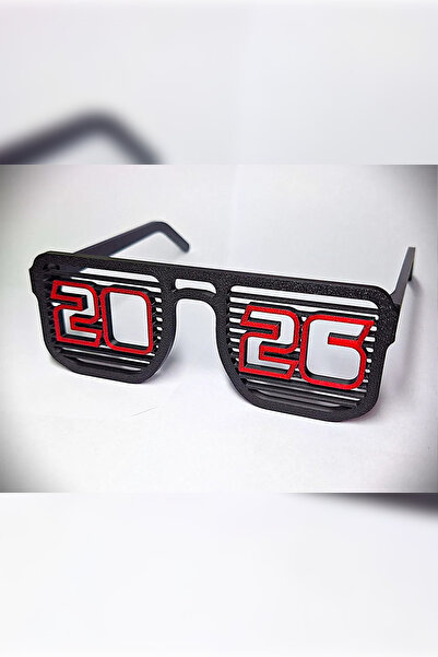 Genel Markalar 2026 Yeni Yıl Gözlüğü – Parti ve Kutlamalar İçin Renkli Yılbaş...