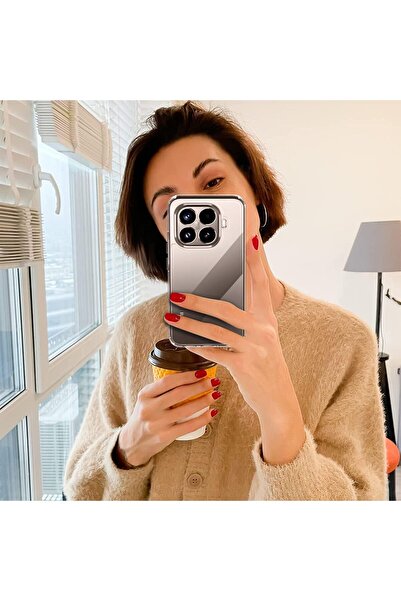 m.tk moveteck Xiaomi Mi 15t Case Camera Protruding Protection Soft Transparent Silicone + Screen Protector Glass Set 2in1