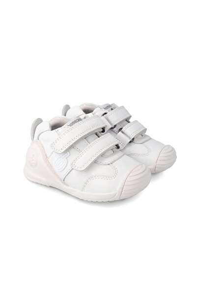 BIOMECANICS Adidasi Primii Pasi pentru Copii 221001-C, blanco ) - 21 (12,8-13,4 cm),