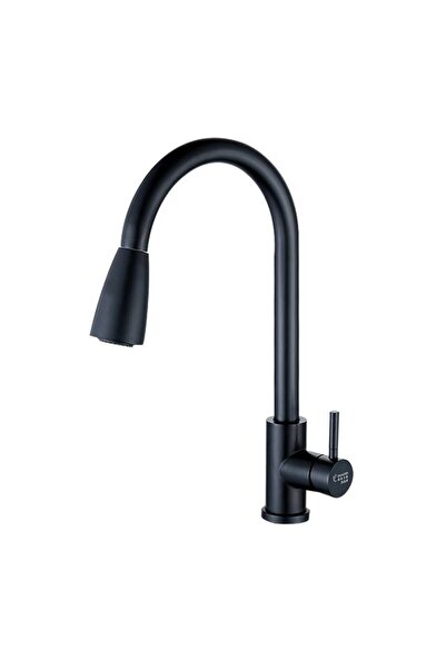 genric Black Pull-Out Sink Faucet