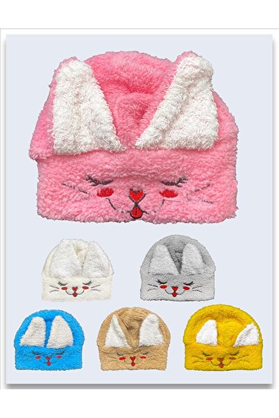 By Cwhr Welsoft Bear-Ear Boy Baby Plush Winter Hat Girl Baby Winter Hat