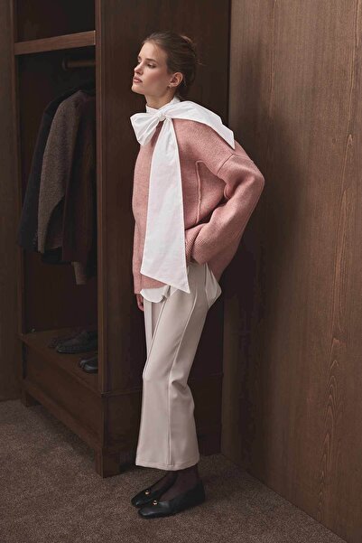 Hooopstore Premium Soft Textured Soft Pink Sweater