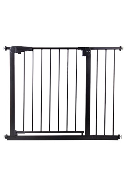 ideal STORE idealStore Safety Gate for Stairs, adjustable 75-103 cm, Steel, Black