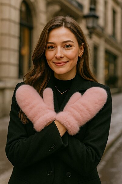 FELLMENS قفازات نسائية من القطيفة الناعمة ذات الملمس الناعم