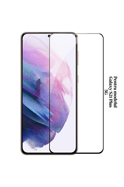 Flippy Flippy® Glass Film compatible with Samsung Galaxy S21 PLUS 5G, 111D, Black