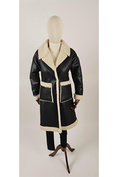 MODA Leather Long Coat