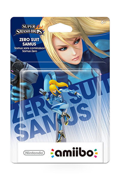 Nintendo AMIIBO SUPER SMASH BROS ZERO SUIT SAMUS