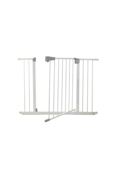 ideal STORE idealStore Safety Gate for Stairs, adjustable 75-117 cm, steel, white