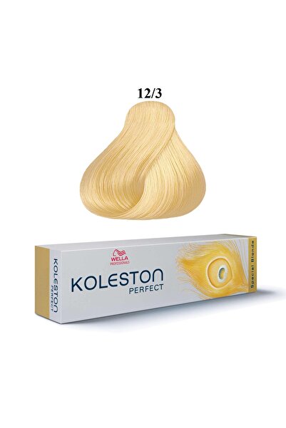 Wella Professionals Koleston Perfect Permanent Hair Dye 12/3 Special Gold Blonde 60 ml