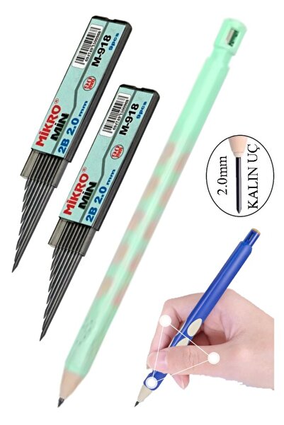 Artlantis Thick Tip Versatil Pen 2.0 mm Light Green 1 Piece and 2.0 mm Thick ...