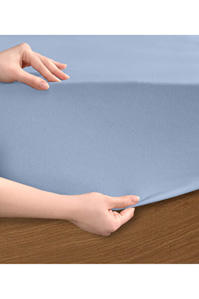 Vivesta Home 100% Cotton Combed Elastic Fitted Sheet | Single and Double | Soft, Breathable Fabric – Color Options Available