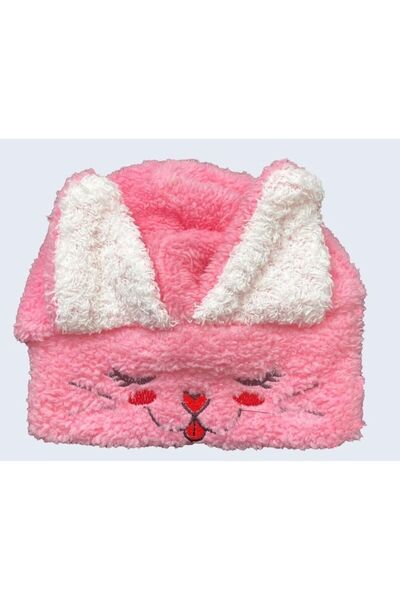 By Cwhr Welsoft Bear-Ear Boy Baby Plush Winter Hat Girl Baby Winter Hat