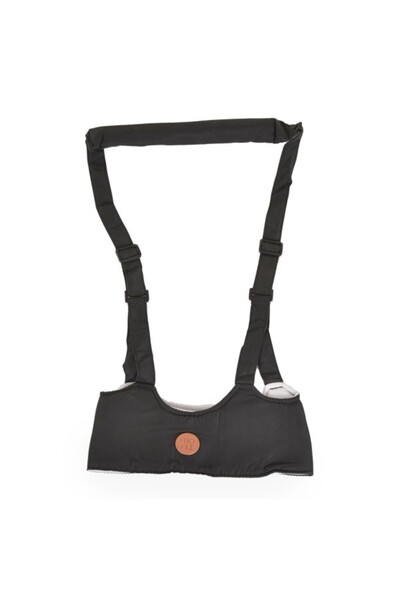 Moni Ham învățare mers Walky Black, curea ajustabilă și sistem de siguranță, 6–24 luni