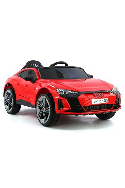 Audi Masinuta electrica pentru copii e-Tron GT Red cu licenta,radiocomanda 2.4G,roti EVA,doua motoar