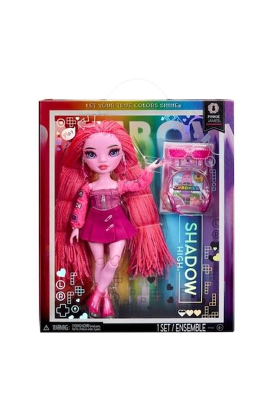 Rainbow High Păpușa Shadow High, Pinkie James, 3+ ani, Roz