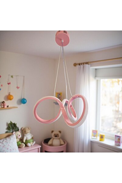 Ömür Avize taly mini pembe ledli çocuk odası avizesi