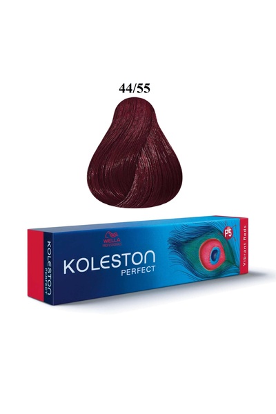 Wella Professionals Koleston Perfect, Vopsea de păr permanentă, 44/55 Șaten m...