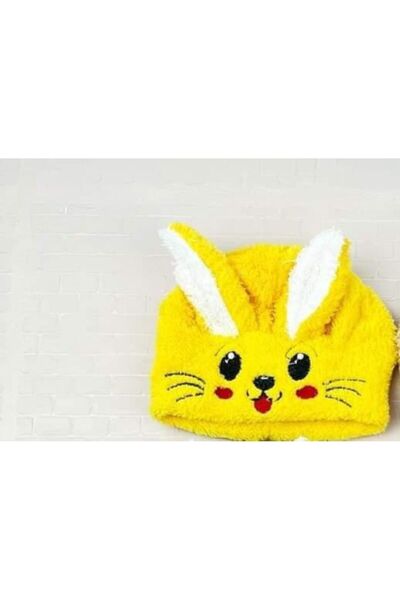 By Cwhr Welsoft Bear-Ear Boy Baby Plush Winter Hat Girl Baby Winter Hat