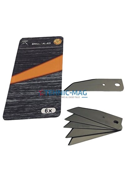 Everest Lamă pentru robot de tuns iarba Alko (6 buc.)