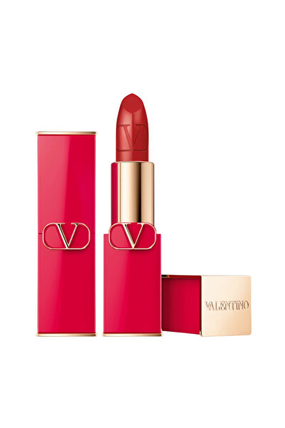Valentino Rosso Satin Finish Cream Lipstick 205A Refillable 3.5 g