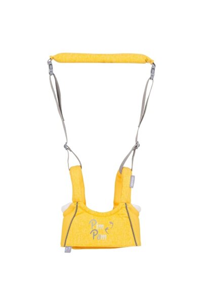 Chipolino Children's harness Pim Pam yellow linen