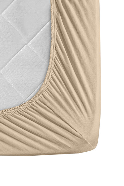 Vivesta Home 100% Cotton Combed Elastic Fitted Sheet |   Single and Double |   Soft, Breathable Fabric – Color Options Available