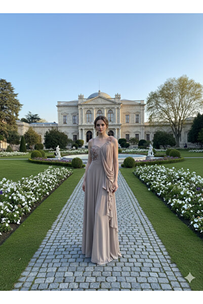 Katre CHIFFON EVENING DRESS