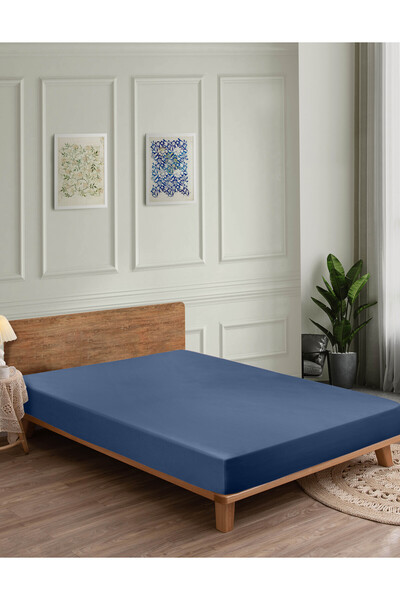 Vivesta Home 100% Cotton Combed Elastic Fitted Sheet | Single and Double | Soft, Breathable Fabric – Color Options Available