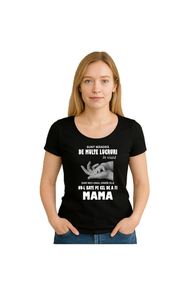OEM Tricou dama Mandra ca sunt mama