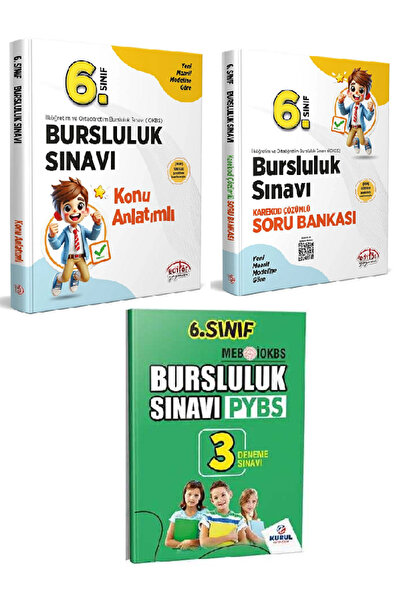 Editör Yayınevi Editör 6.Sınıf Bursluluk Sınavı Konu Anlatımlı ve Soru bankas...