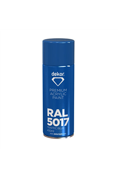 Genel Markalar DEKOR SPREY BOYA DEKOR 400ML AKRİLİK BONCUK MAVİ RAL5017