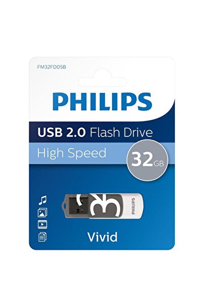 Philips Vivid Serisi 32GB USB 3.0 Super Speed Flash Bellek (FM32FD00B/00)