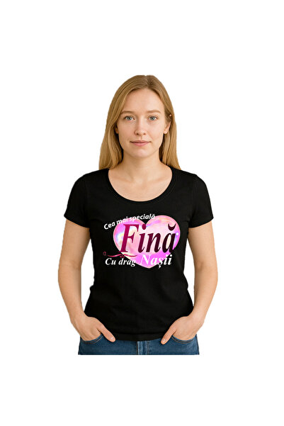 OEM Tricou dama Cea mai speciala fina,cu drag nasii