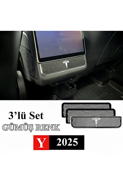 PL DİZAYN Tesla Model Y 2025+ Juniper Uyumlu Arka ve Koltuk Altı Havalandırma...