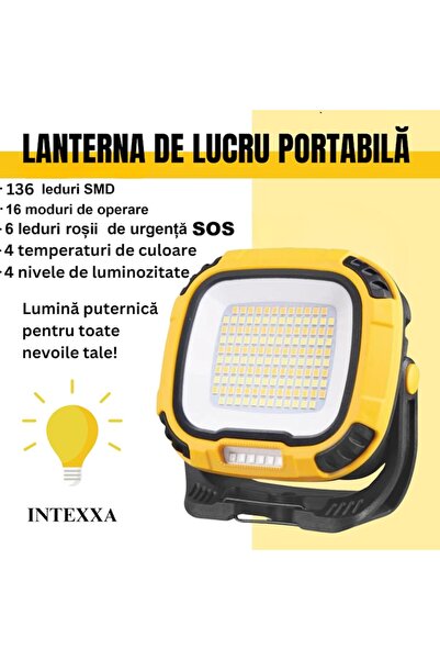 INTEXXA Proiector LED portabil