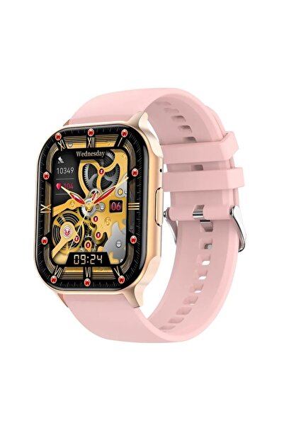 ALHENA Smartwatch HK26C (Pink) — Non-invasive Glucose & Activity Tracker