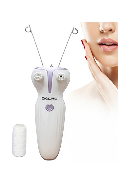 daling Rechargeable Threader Electronics Threading Epilator Device for Hair R...