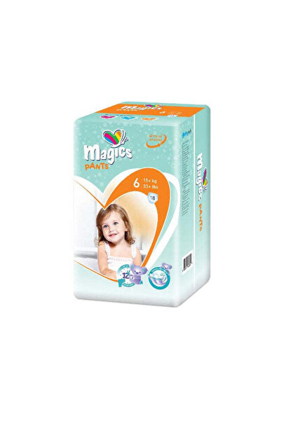 Sleepy Scutece chilotel Magics Pants Air Tubes Marime 6 XLarge, 15+kg, 18 bucati