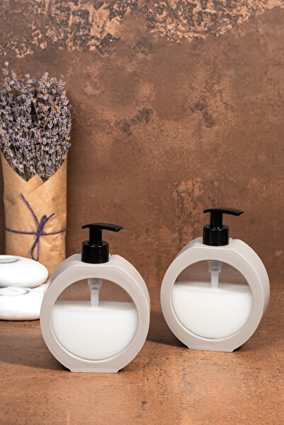 Sowo Home قطعتان من موزع الصابون السائل للمطبخ والحمام البيضاوي الفاخر |   ال...