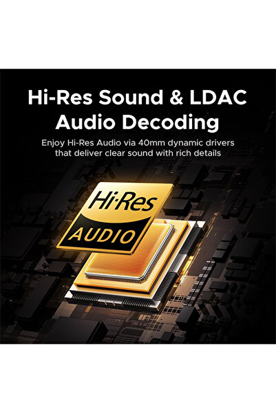 Ugreen Headphones Studio Pro HiTune Max6 120hr Hybrid ANC - Black