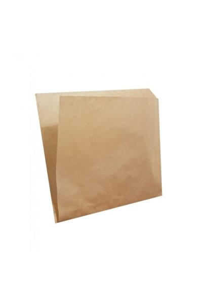 MSG PACKAGING Set of 1000 paper bags (corner type), natural, unprinted, 15x15 cm