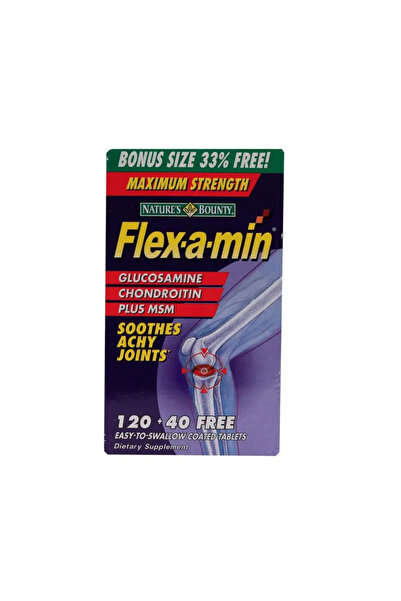 AL YOUM PHARMACY NATURES BOUNTY FLEX-A-MIN TABLETS 60+20 FREE